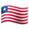 Liberia emoji on Samsung